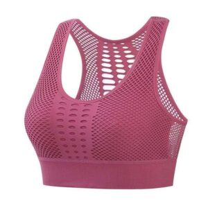 Mesh sports bra